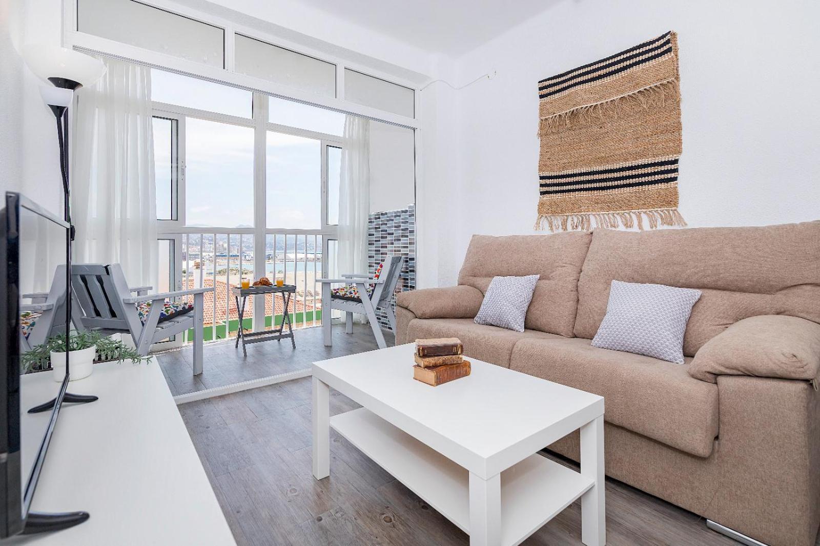 Impresionante Vista Al Mar - Elegante Apartamento Малага Экстерьер фото